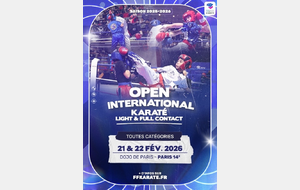Open international karaté full contact